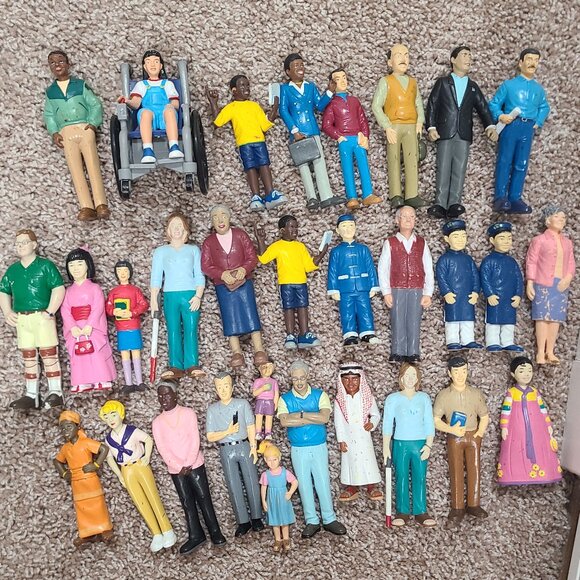 Lakeshore Community Block Play People, People with Differing Abilities, & More! - Picture 7 of 7